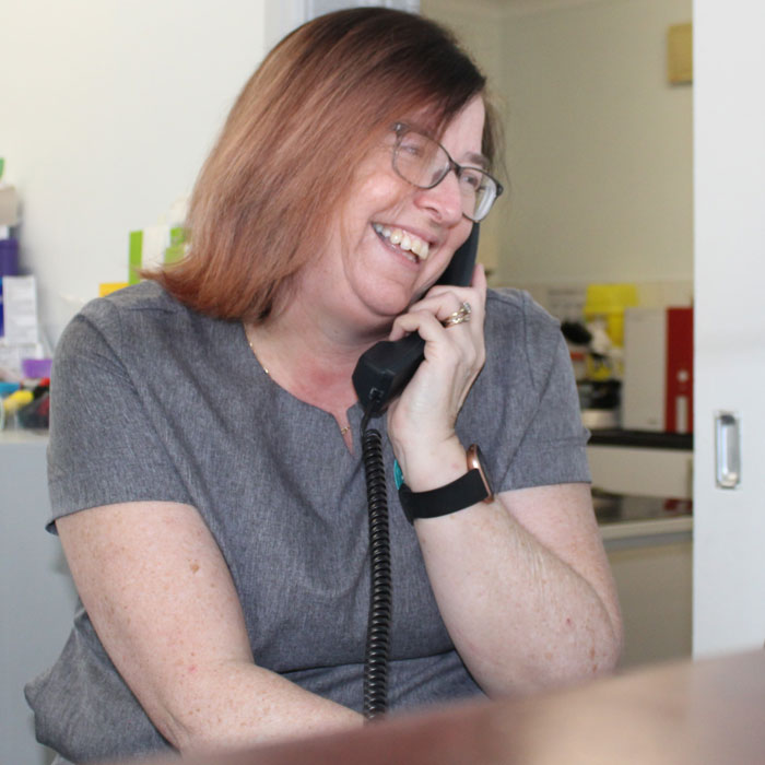 Alison Maleney, Receptionist